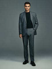 Grey Pow Check Trousers - Image 1 of 2