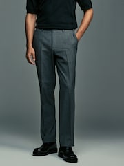 Grey Pow Check Trousers - Image 2 of 2