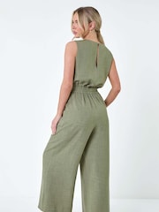 Roman Wide Leg Stretch Jumpsuit - Imagen 3 de 5