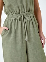 Roman Wide Leg Stretch Jumpsuit - Imagen 5 de 5