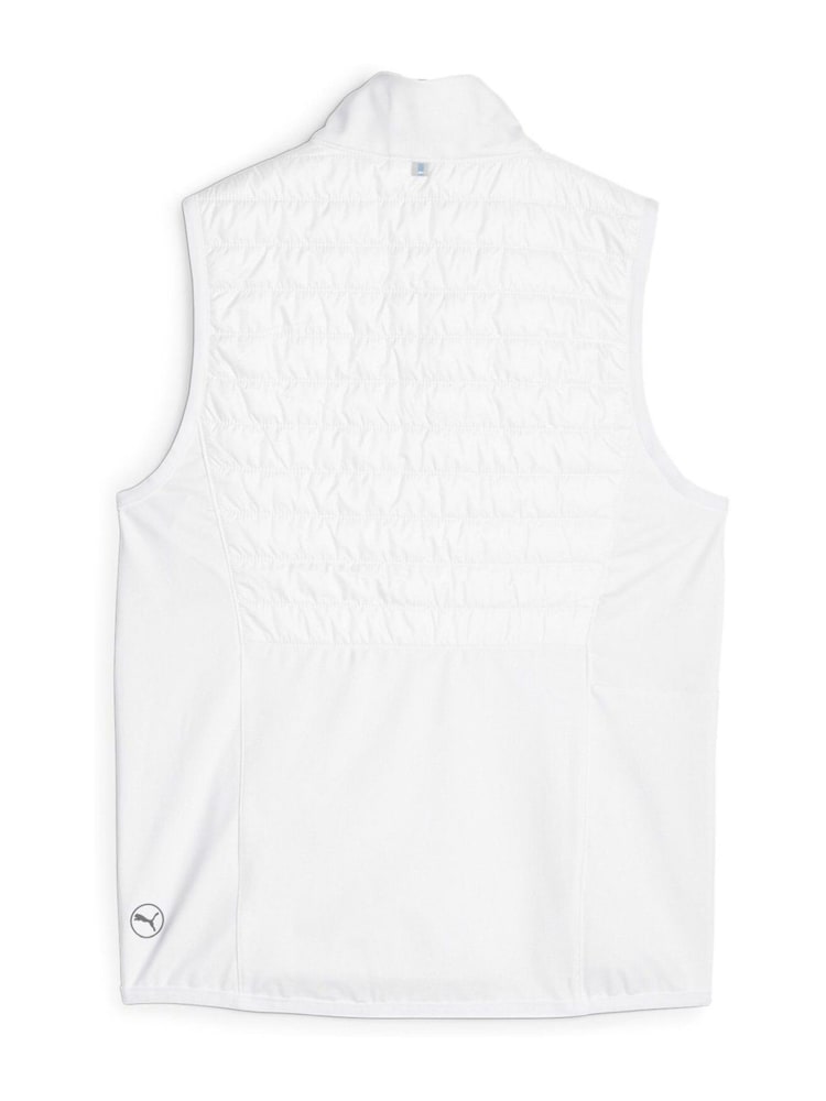Puma White Frost Golf Quilted Womens Vest - Image 2 of 3
