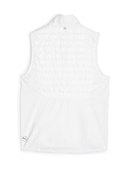 Puma White Frost Golf Quilted Womens Vest - Image 3 of 3