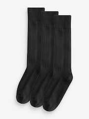 Negro - Slouchy Ankle Socks 3 Pack - Imagen 1 de 2
