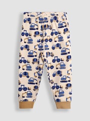 JoJo Maman Bébé Blue 2-Pack Cotton Pyjamas - Image 9 of 11