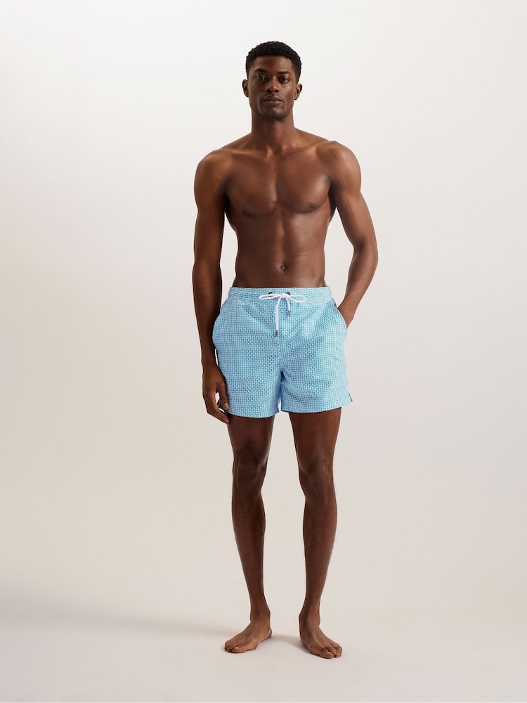 Ted Baker Short de bain géométrique Popov - Image 1 of 5
