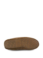 Just Sheepskin Brown Mens Harry Slippers - Image 5 of 5