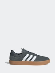 adidas Dark Green VL Court 3.0 Trainers - Image 1 of 9