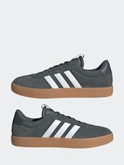 adidas Dark Green VL Court 3.0 Trainers - Image 5 of 9