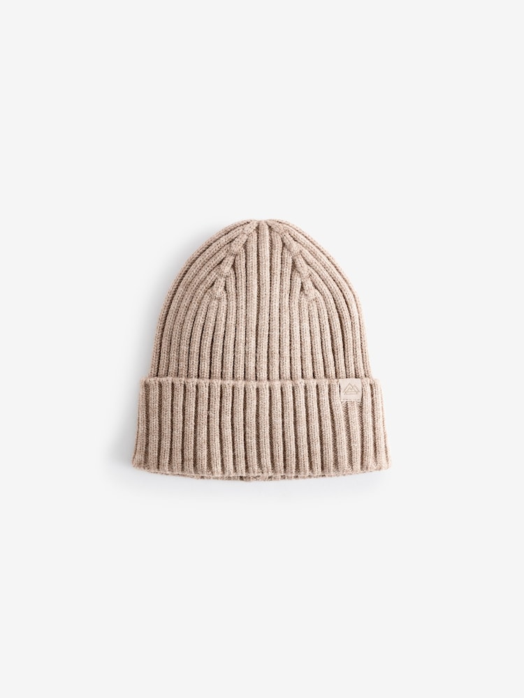 Neutrals Knitted Beanies 3 Pack (1-16yrs) - Image 2 of 5