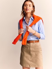 Boden Natural Nell Chinos Mini Skirt - Image 1 of 5