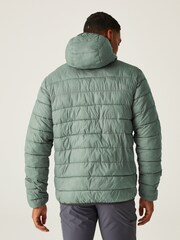 Regatta Green Hooded Hillpack II Lightweight Padded Jacket - Image 2 of 7