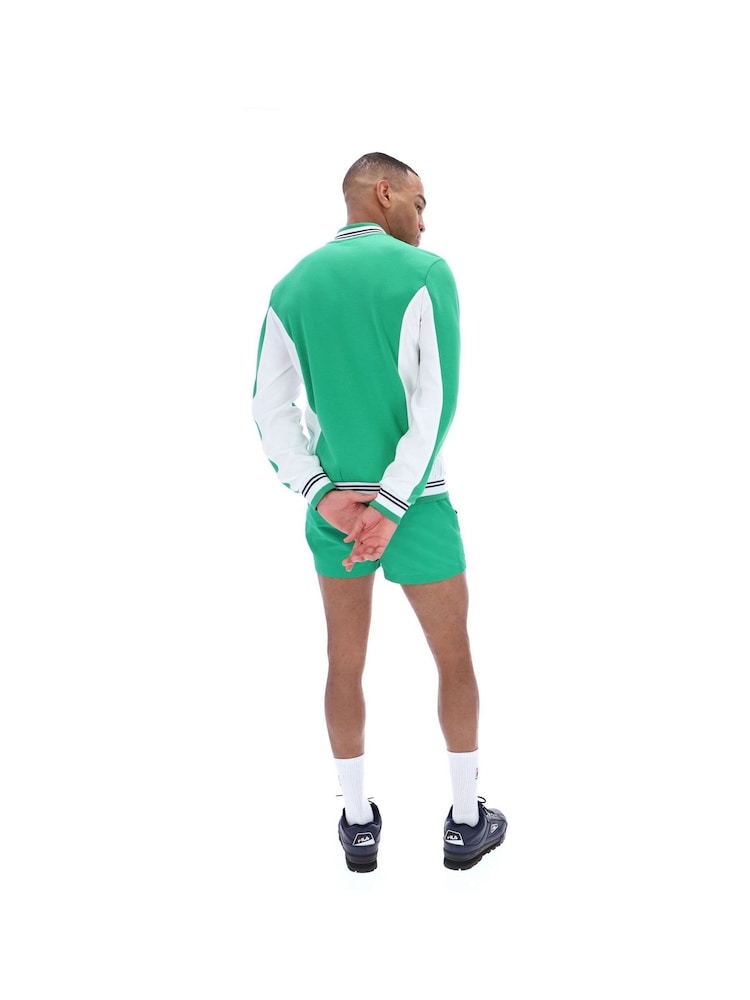 Fila Green Settanta Baseball Track Jacket - Image 2 of 3