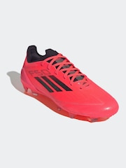 adidas Bright Red F50 Pro Firm Ground Football Boots - Image 1 of 10