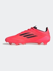 adidas Bright Red F50 Pro Firm Ground Football Boots - Image 2 of 10