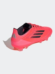 adidas Bright Red F50 Pro Firm Ground Football Boots - Image 3 of 10