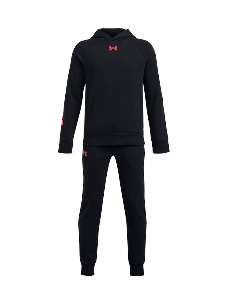 Under Armour Black Rival Fleece Tracksuit - Image 1 of 3
