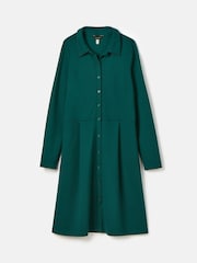 Joules Tallie Green Long Sleeve Jersey Ponte Dress - Image 6 of 6
