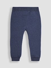 Navy Blue & Denim Blue - JoJo Maman Bébé 2-Pack Joggers with Turn Up Cuff - Bild 5 von 5