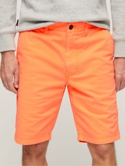 Superdry Orange Officer Chino Shorts - Image 1 of 7