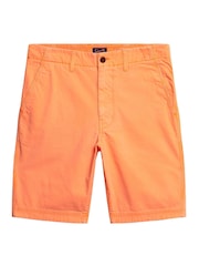 Superdry Orange Officer Chino Shorts - Image 5 of 7