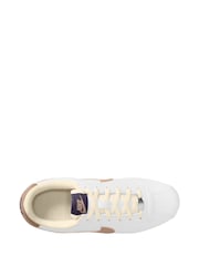 Nike Natural Youth Cortez Trainers - Image 3 of 4