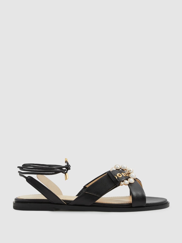 Camilla Elphick Leather Sandals - Image 1 of 4