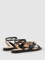 Camilla Elphick Leather Sandals - Image 3 of 4