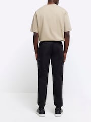 River Island Black Elasticated Cargo Trousers - Image 2 of 4