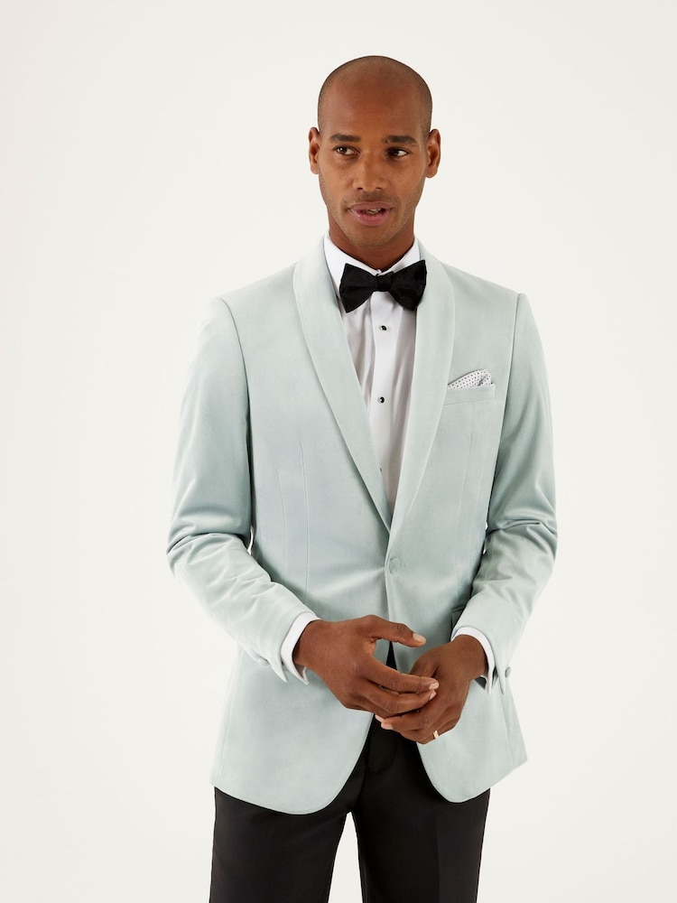 Skopes Green Mambo Velvet Jacket - Image 1 of 6 Skopes Green Mambo Velvet Jacket - Image 1 of 6