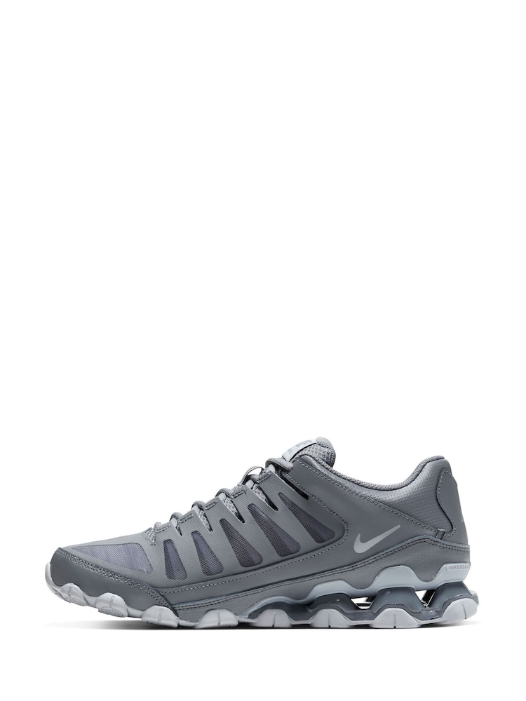Nike Grey Reax 8 TR Gym Trainers - Image 2 of 8
