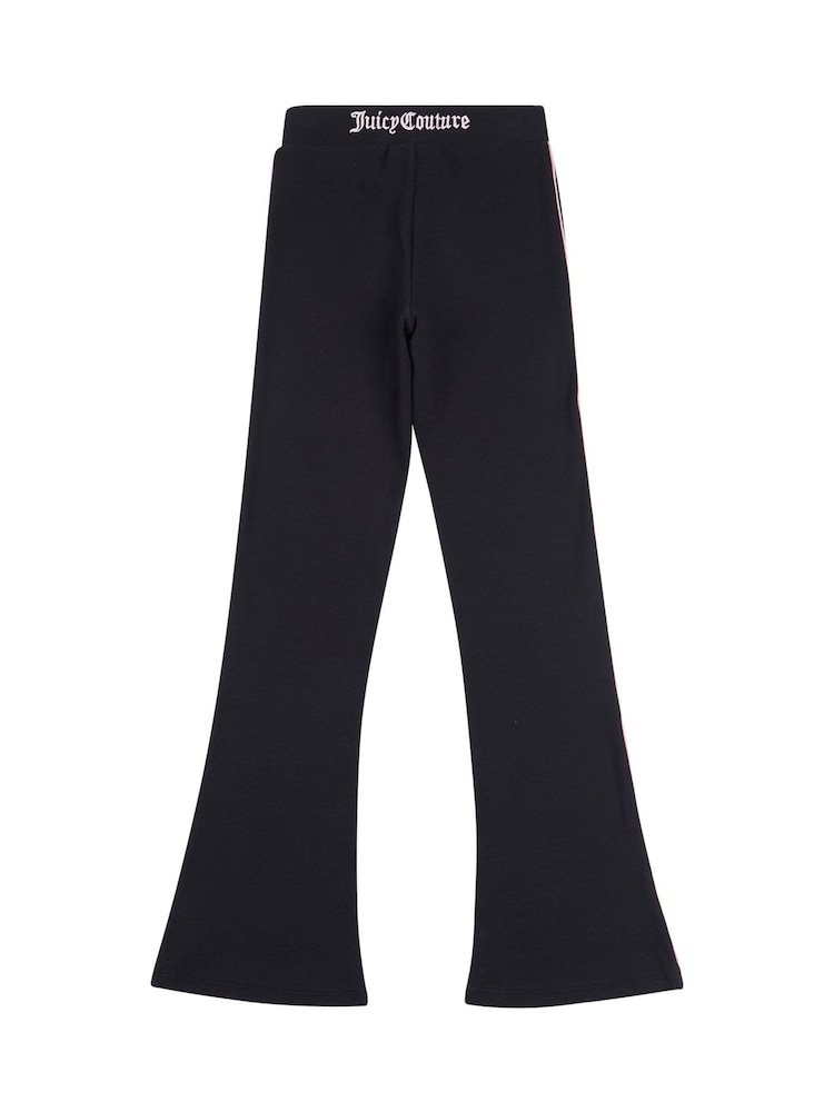 Juicy Couture Black Girls Flared Leggings - Image 5 of 7