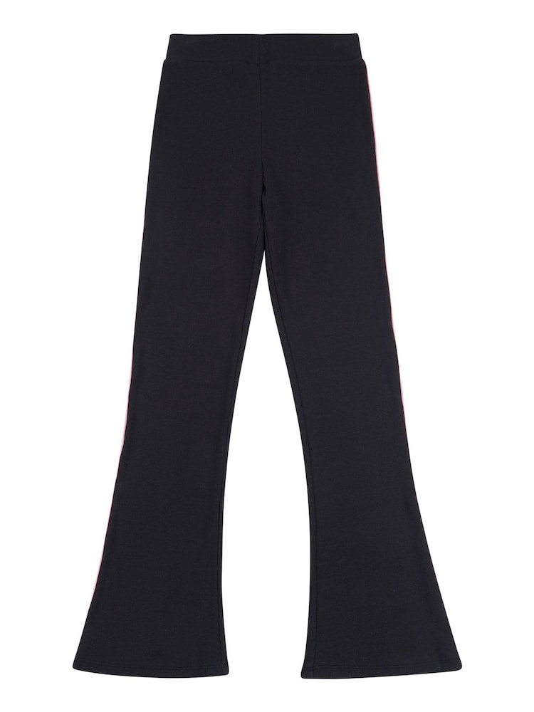 Juicy Couture Black Girls Flared Leggings - Image 6 of 7