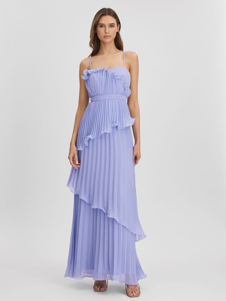 Amur Rüschen-Maxikleid - Bild 1 von 6 Amur Rüschen-Maxikleid - Bild 1 von 6