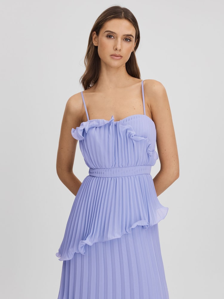 Amur Ruffle Maxi Dress - Image 3 of 6