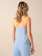 Ro&Zo Blue Bandeau Top - Image 2 of 5