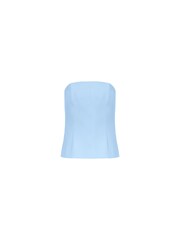 Ro&Zo Blue Bandeau Top - Image 5 of 5
