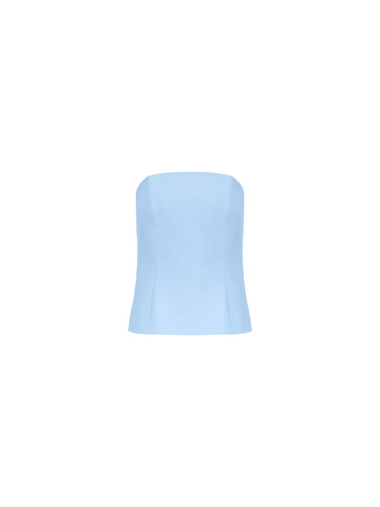 Ro&Zo Blue Bandeau Top - Image 5 of 5
