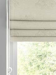 Sophie Allport Sage Green Vector Strawberry Made to Measure 100% Cotton Roman Blinds - Image 2 of 6
