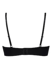 Hunkemöller Padded Underwired Strapless Maximizer Black Bra - Image 5 of 5
