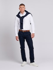 U.S. Polo Assn. White Mens Peached Oxford Shirt - Image 3 of 6