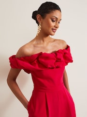 Phase Eight Pink Mallory Ruffle Jumpsuit - Image 5 of 8