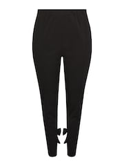 Pantalones tapered con lazo en la parte posterior London de Yours Curve - Imagen 1 de 2