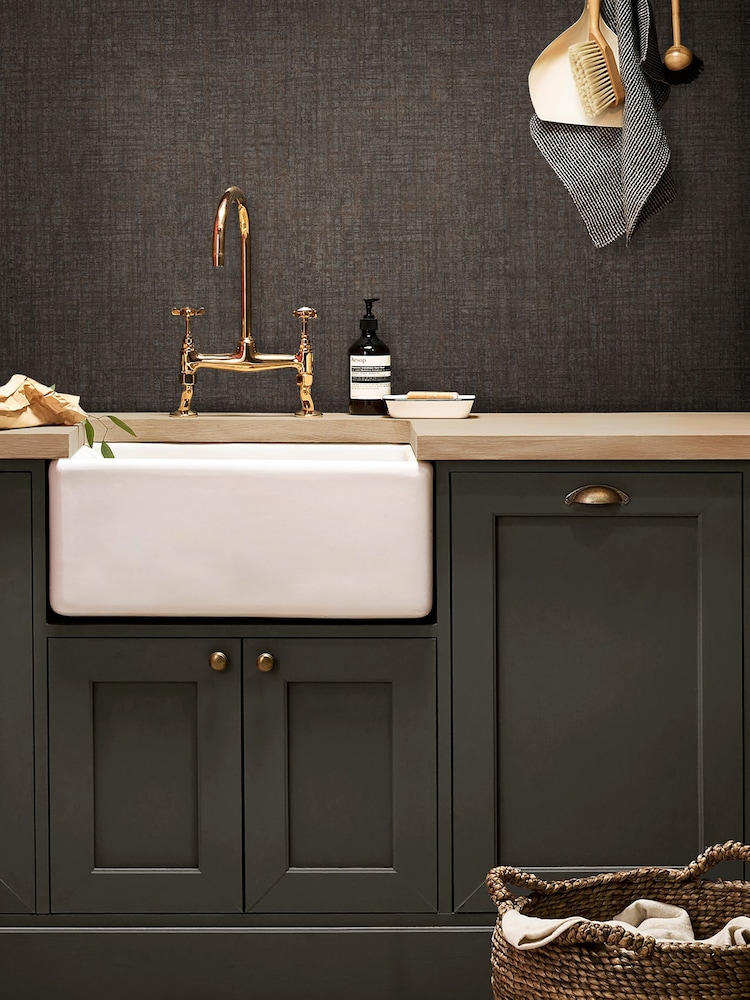 Graham & Brown Chocolate Armando 10M Wallpaper - Image 1 of 4