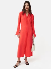 Jigsaw Japanese Crepe Shirt Dress - Image 3 of 6