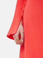 Jigsaw Japanese Crepe Shirt Dress - Image 4 of 6