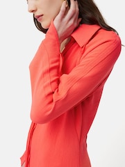 Jigsaw Japanese Crepe Shirt Dress - Image 5 of 6