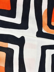 Ro&Zo Blue Petite Jersey Tie Waist Dress - Image 5 of 6