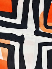 Ro&Zo Blue Petite Jersey Tie Waist Dress - Image 6 of 6