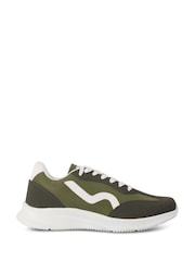 Regatta Green Marine Retro Trainers - Image 1 of 6