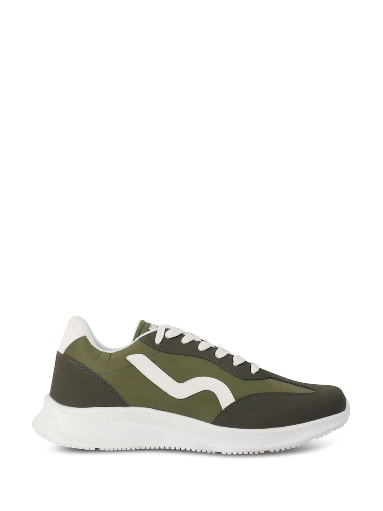Regatta Green Marine Retro Trainers - Image 1 of 6